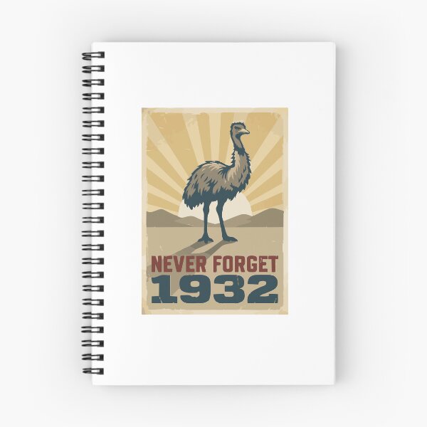 Item preview, Never Forget 1932 Emu War Propaganda Meme designed and sold by Petzzz.