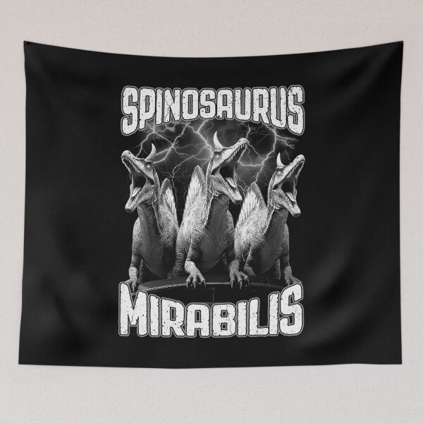 Item preview, Spinosaurus Mirabilis Funny Bootleg Dinosaur Paleontology designed and sold by GrandeDuc.