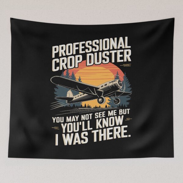 Item preview, Professional Crop Duster Adult Humor Sarcastic Farting Joke designed and sold by angolinnArt.
