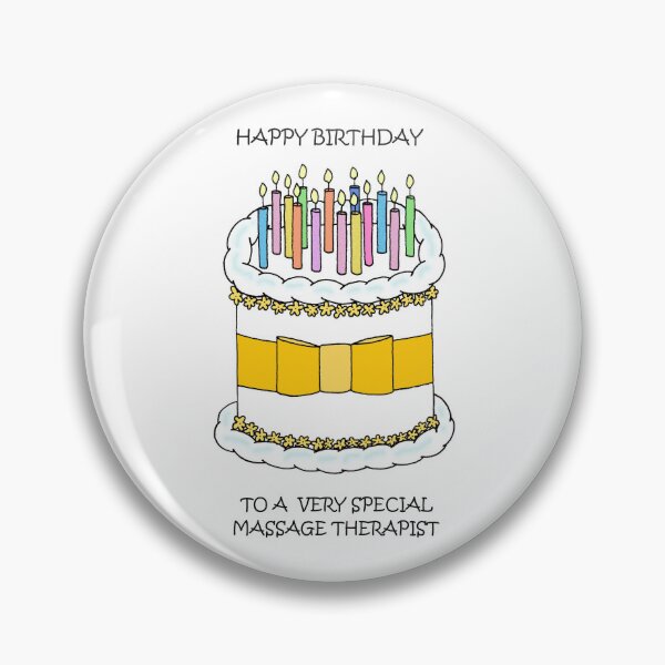 Item preview, Happy Birthday to Massage Therapist designed and sold by KateTaylor.