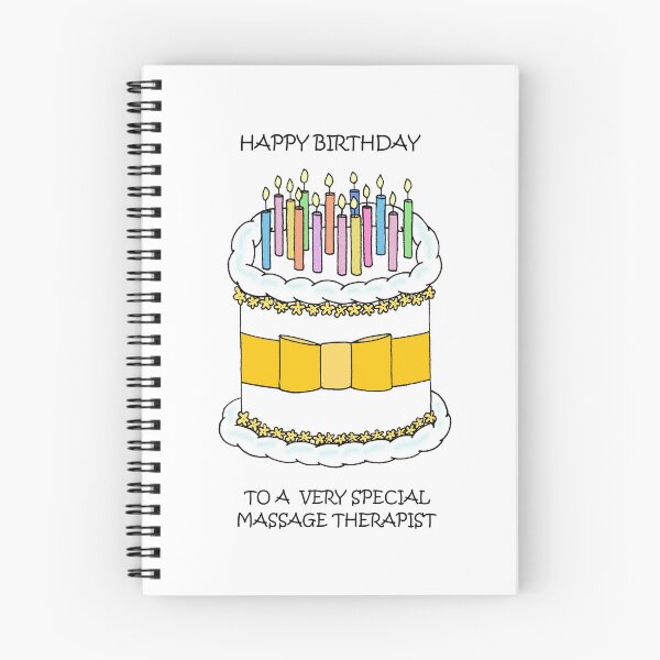 Item preview, Happy Birthday to Massage Therapist designed and sold by KateTaylor.