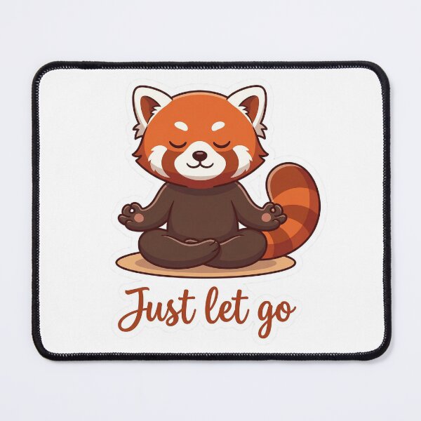 Item preview, Zen Red Panda - Just Let Go designed and sold by altervision.