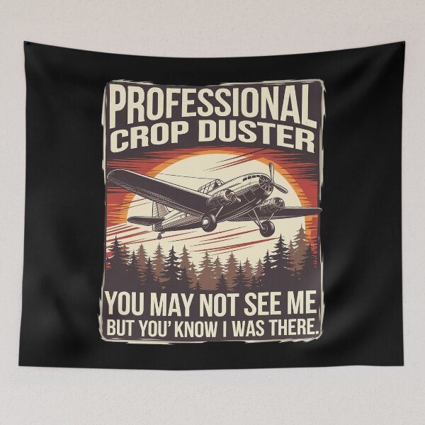 Item preview, Professional Crop Duster Adult Humor Sarcastic Farting Joke designed and sold by angolinnArt.