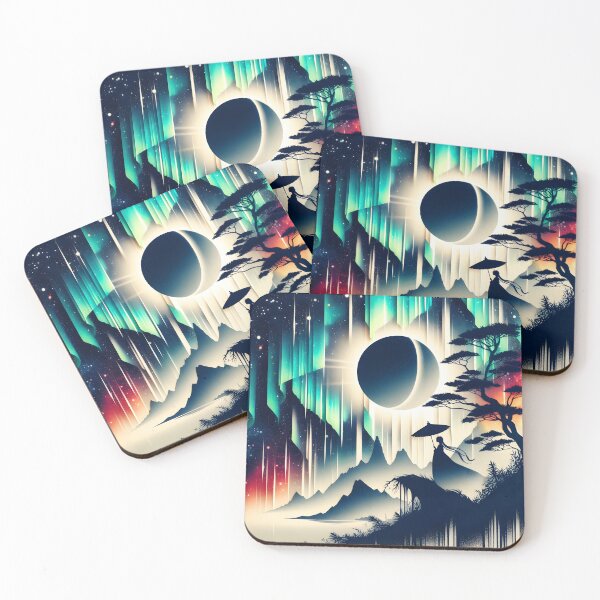 Item preview, Northern Lights and Woman, Ai Generated Art   designed and sold by ACC .