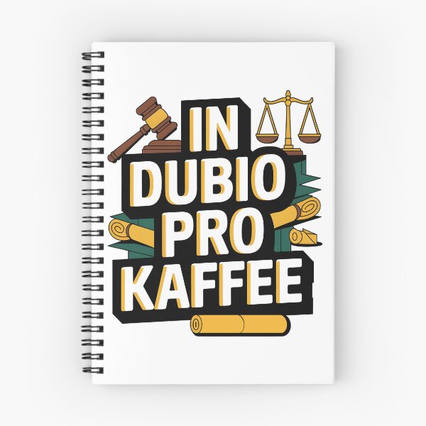 Item preview, IN DUBIO PRO KAFFEE Law Court Lawyer Judge Jurist designed and sold by Carl's Clothing.