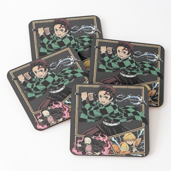 Item preview, Demon Hunter Squad - Anime Swordsmen Team Aesthetic Art designed and sold by MugenAnime.