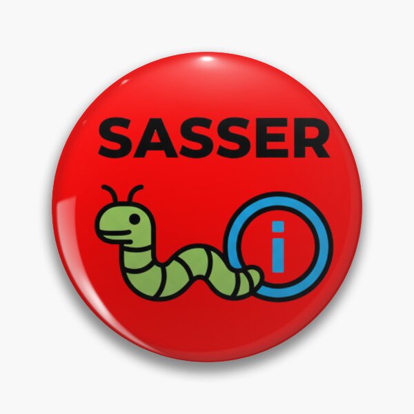 Item preview, Sasser Worm  Alert Bug Design designed and sold by KurtByteStudio.