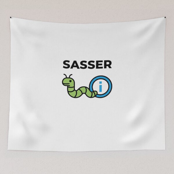 Item preview, Sasser Worm  Alert Bug Design designed and sold by KurtByteStudio.