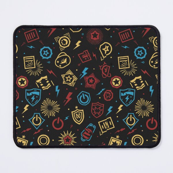 Item preview, Heroic Emblems Pattern designed and sold by StickVerse by Owais.