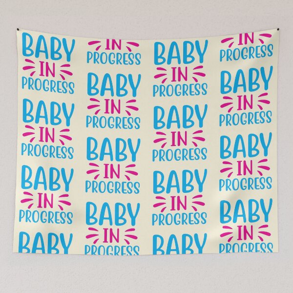Item preview, Baby In Progress designed and sold by CharlottePlaceArt.