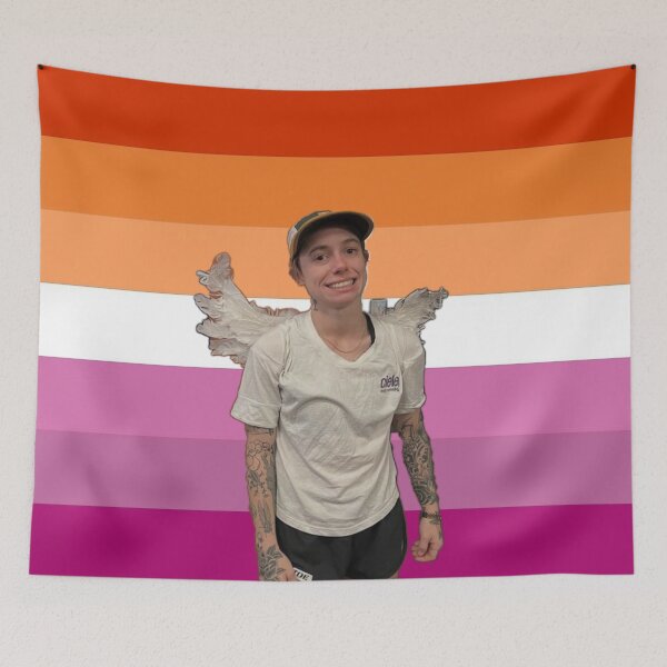 Item preview, Julien Baker Lesbian Flag designed and sold by daydreamdes1gns.