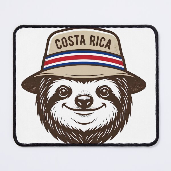 Item preview, Costa Rica Sloth Bucket Hat Pura Vida Sticker designed and sold by ArcaneBazaar.