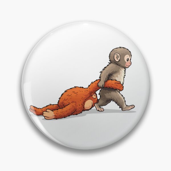 Item preview, Baby Puch macaque monkey fron japan designed and sold by Printellarium.