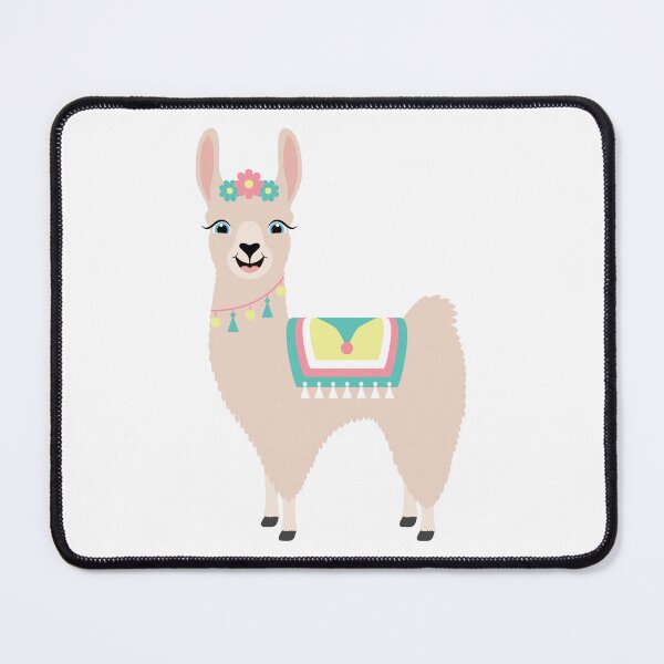Item preview, Happy Cute Llama designed and sold by Captain Creative.