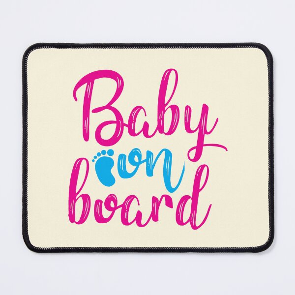 Item preview, Baby On Board designed and sold by CharlottePlaceArt.