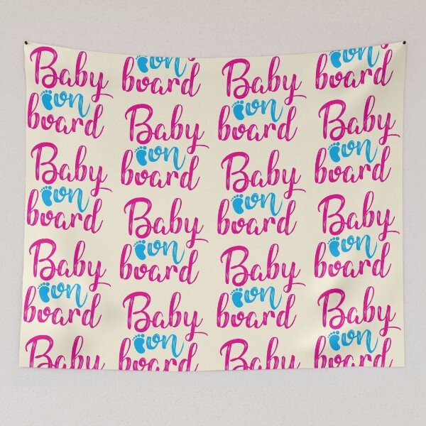 Item preview, Baby On Board designed and sold by CharlottePlaceArt.