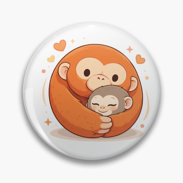 Item preview, Copy of Baby Puch macaque monkey fron japan designed and sold by Printellarium.
