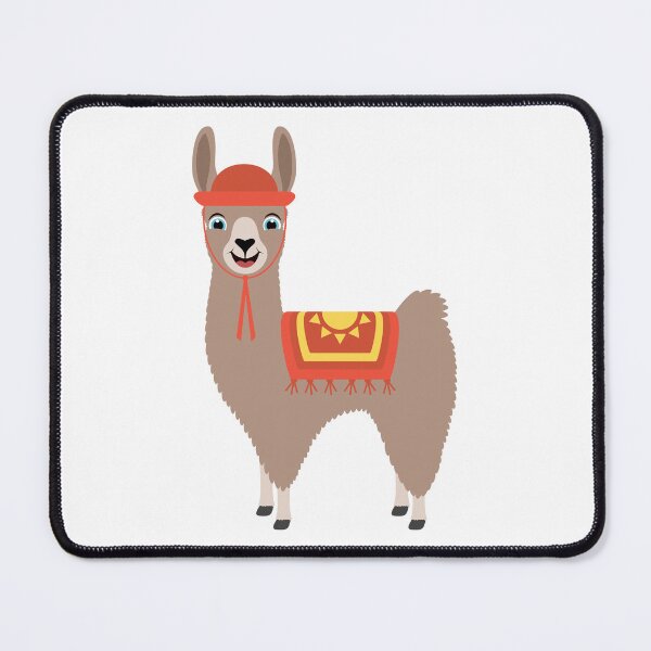 Item preview, Happy Cute Llama designed and sold by Captain Creative.