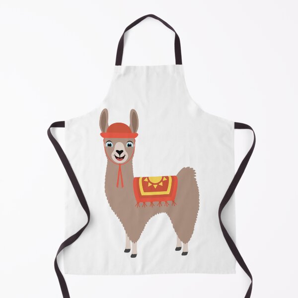 Item preview, Happy Cute Llama designed and sold by Captain Creative.
