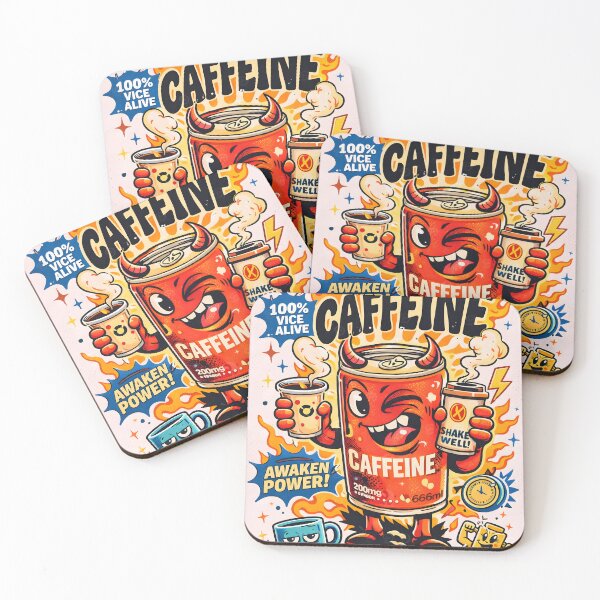 Item preview, Hell Yeah Caffeine! designed and sold by Matinez Pink.