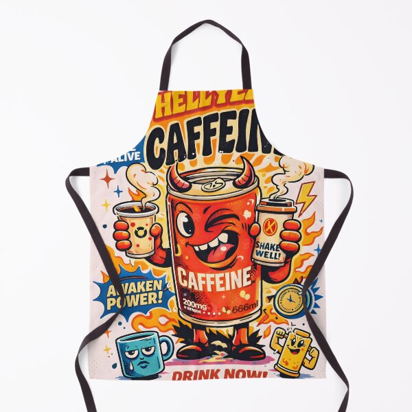 Item preview, Hell Yeah Caffeine! designed and sold by Matinez Pink.