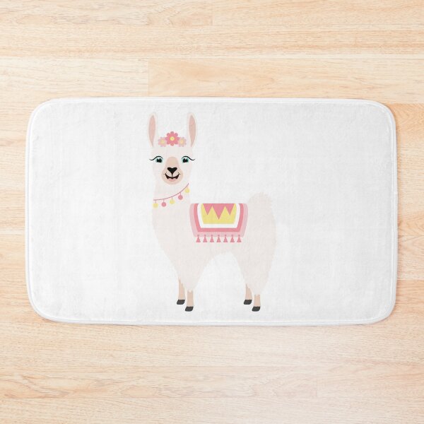 Item preview, Happy Cute Llama designed and sold by Captain Creative.
