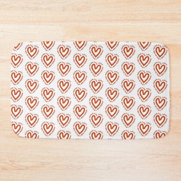 Item preview, In The Mood For Love — Typographic Heart Sticker - II designed and sold by SassouPrints.