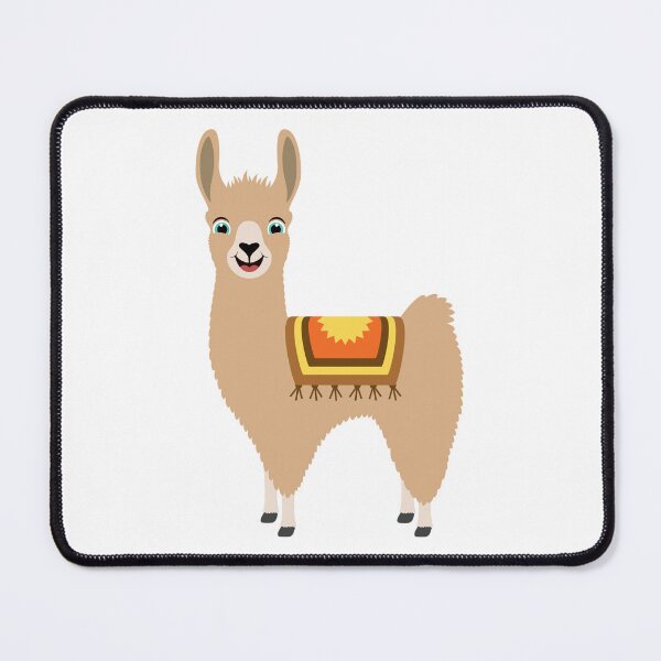 Item preview, Happy Cute Llama designed and sold by Captain Creative.