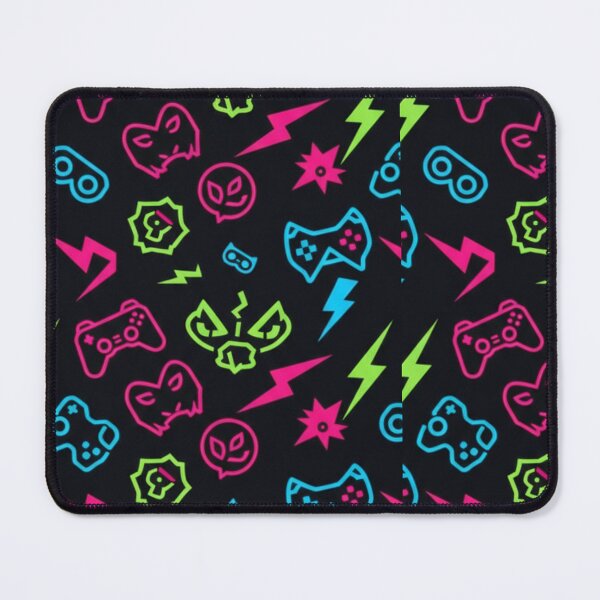 Item preview, Neon Gaming Adventure Pattern designed and sold by StickVerse by Owais.