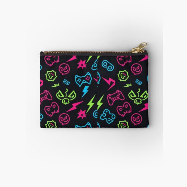 Item preview, Neon Gaming Adventure Pattern designed and sold by StickVerse by Owais.