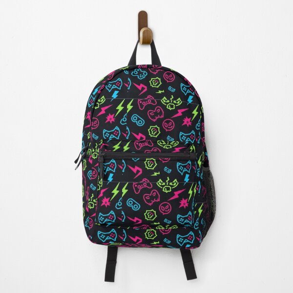 Item preview, Neon Gaming Adventure Pattern designed and sold by StickVerse by Owais.