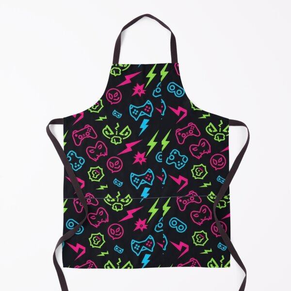 Item preview, Neon Gaming Adventure Pattern designed and sold by StickVerse by Owais.