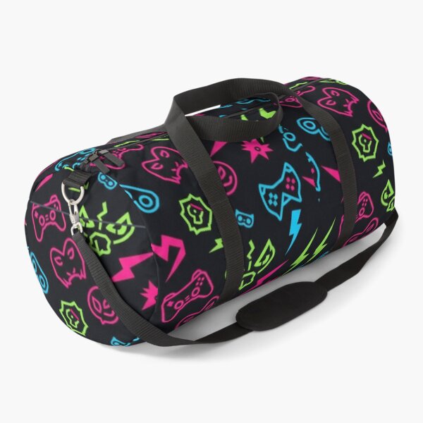 Item preview, Neon Gaming Adventure Pattern designed and sold by StickVerse by Owais.