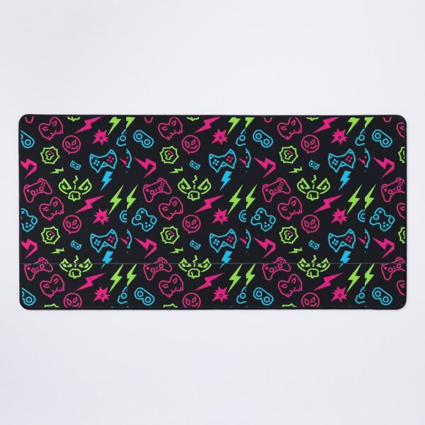 Item preview, Neon Gaming Adventure Pattern designed and sold by StickVerse by Owais.