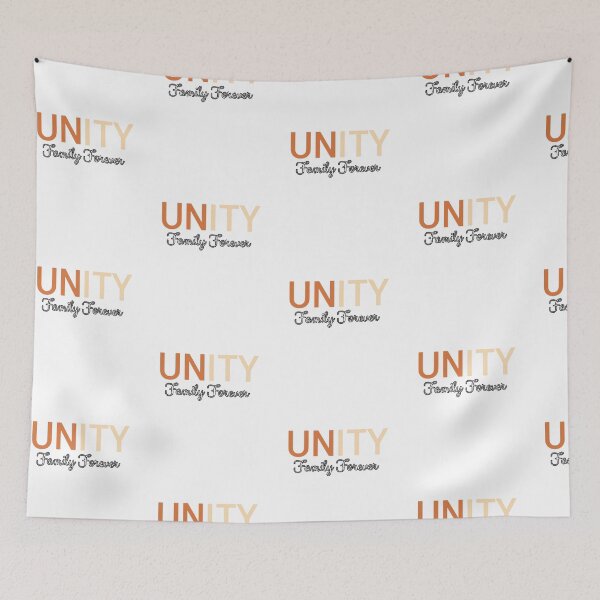 Item preview, UNITY, FAMILY FOREVER T-SHIRTCelebrate what truly matters — family, love, and togetherness. designed and sold by NinaCreator.
