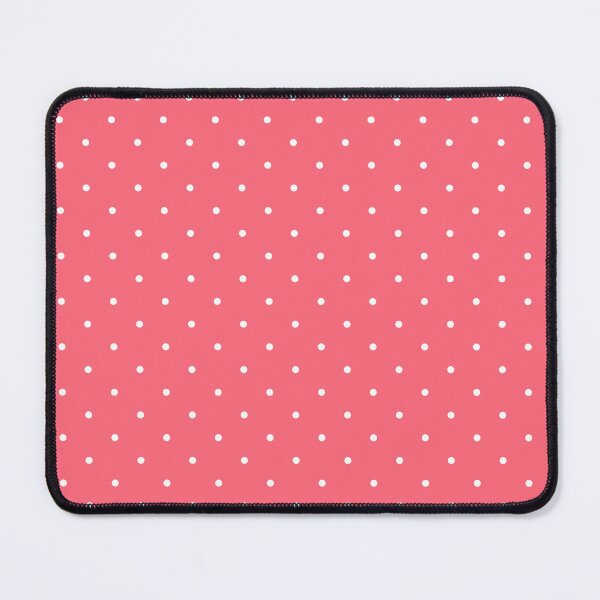 Item preview, Salmon pink and white Polka dot pattern designed and sold by RishabhArts1.