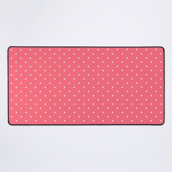 Item preview, Salmon pink and white Polka dot pattern designed and sold by RishabhArts1.