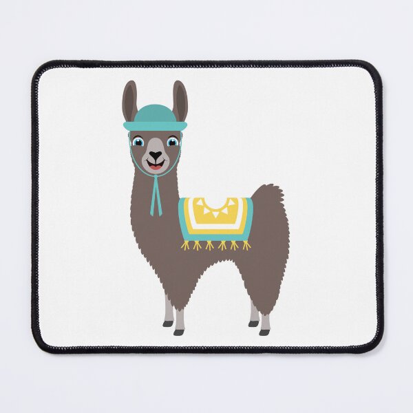 Item preview, Happy Cute Llama designed and sold by Captain Creative.
