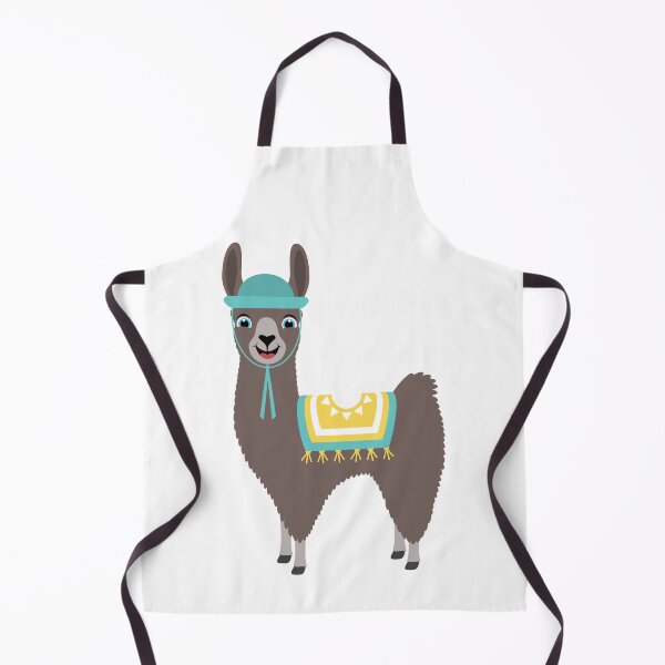 Item preview, Happy Cute Llama designed and sold by Captain Creative.