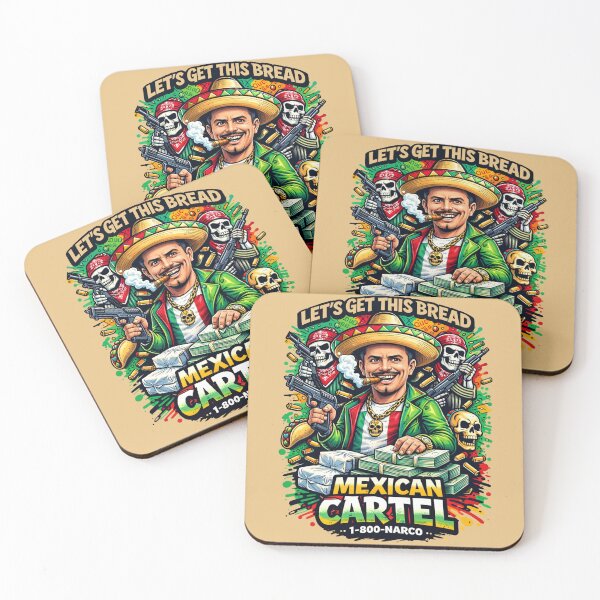Item preview, Mexican Cartel Parody – Let’s Get This Bread Funny Street Art Design designed and sold by Bizertart.