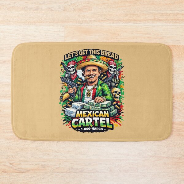 Item preview, Mexican Cartel Parody – Let’s Get This Bread Funny Street Art Design designed and sold by Bizertart.