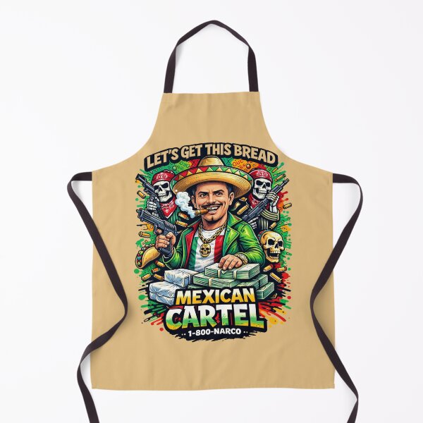 Item preview, Mexican Cartel Parody – Let’s Get This Bread Funny Street Art Design designed and sold by Bizertart.