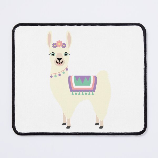 Item preview, Happy Cute Llama designed and sold by Captain Creative.