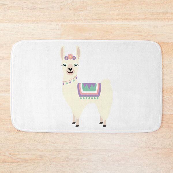 Item preview, Happy Cute Llama designed and sold by Captain Creative.