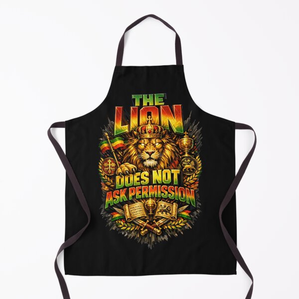 Item preview, The Lion Does Not Ask Permission designed and sold by SavvyEarth.
