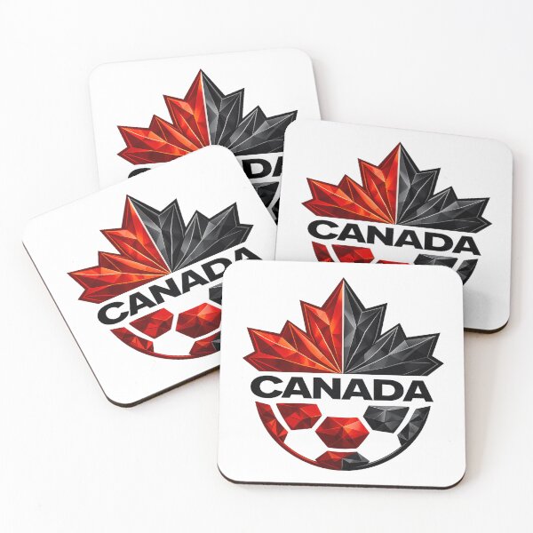 Item preview, Geometric Canada Soccer Maple Crest designed and sold by CompassLake.