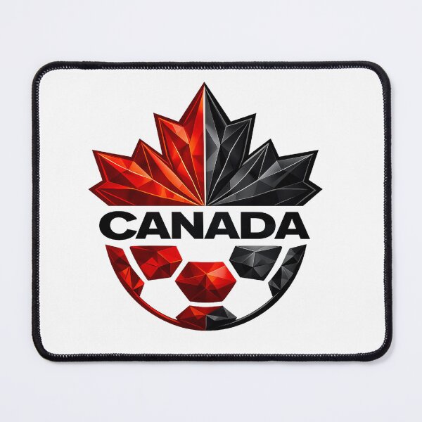 Item preview, Geometric Canada Soccer Maple Crest designed and sold by CompassLake.