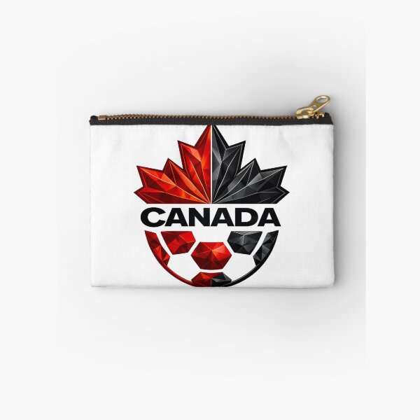 Item preview, Geometric Canada Soccer Maple Crest designed and sold by CompassLake.