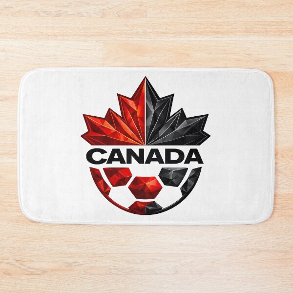 Item preview, Geometric Canada Soccer Maple Crest designed and sold by CompassLake.