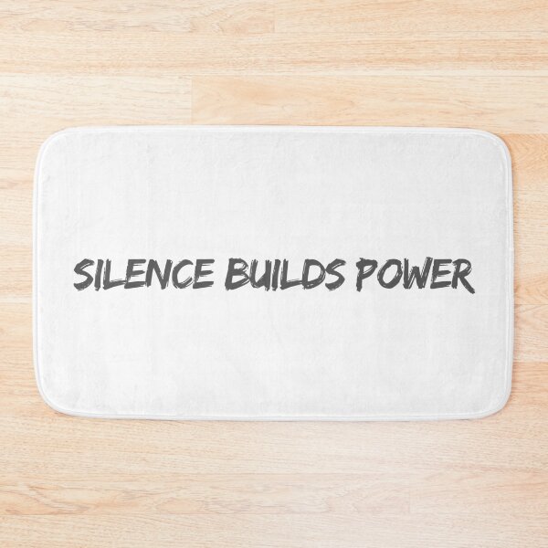 Item preview, Silence Builds Power designed and sold by HELLO TIGER.
